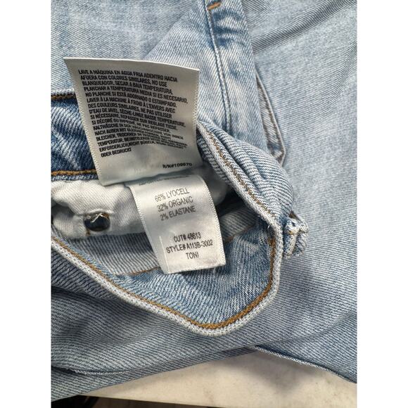 AGOLDE Toni Mid-Rise Skinny Jeans Light Wash Women’s 28 Sustainable Luxury Clean - Picture 15 of 15